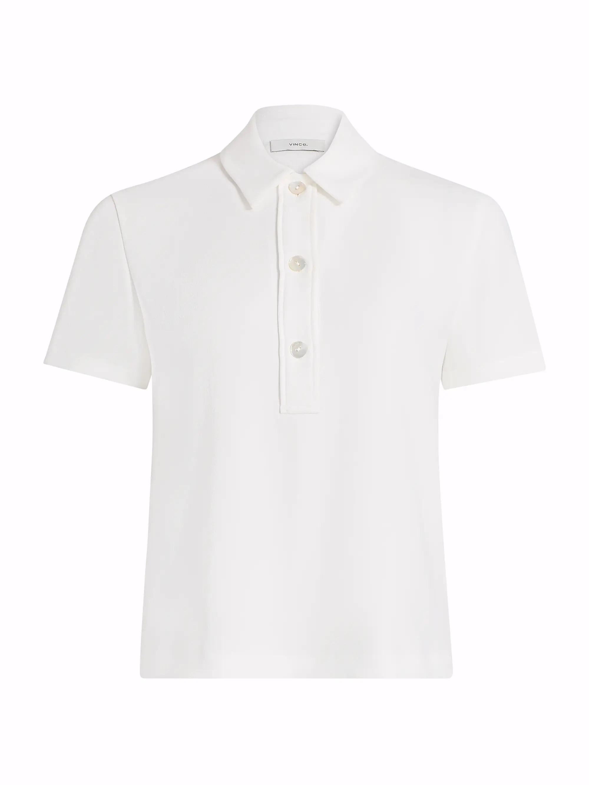 Crepe Polo Shirt | Saks Fifth Avenue