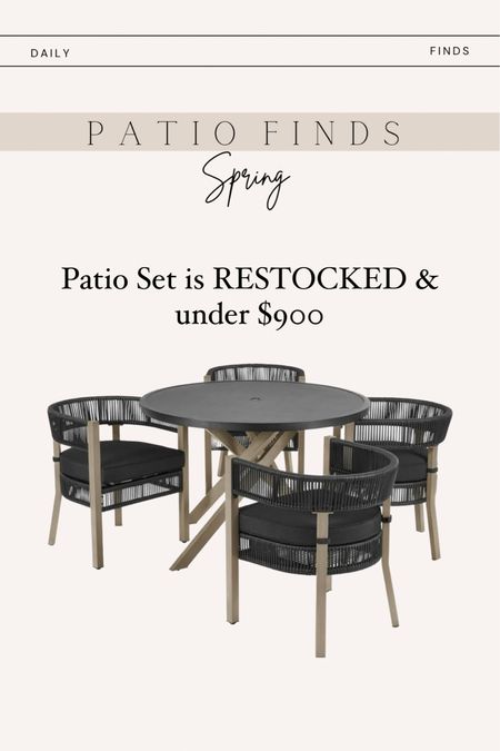 Patio furniture / modern patio furniture / outdoor furniture / outdoor finds 

#LTKhome #LTKparties #LTKSeasonal
