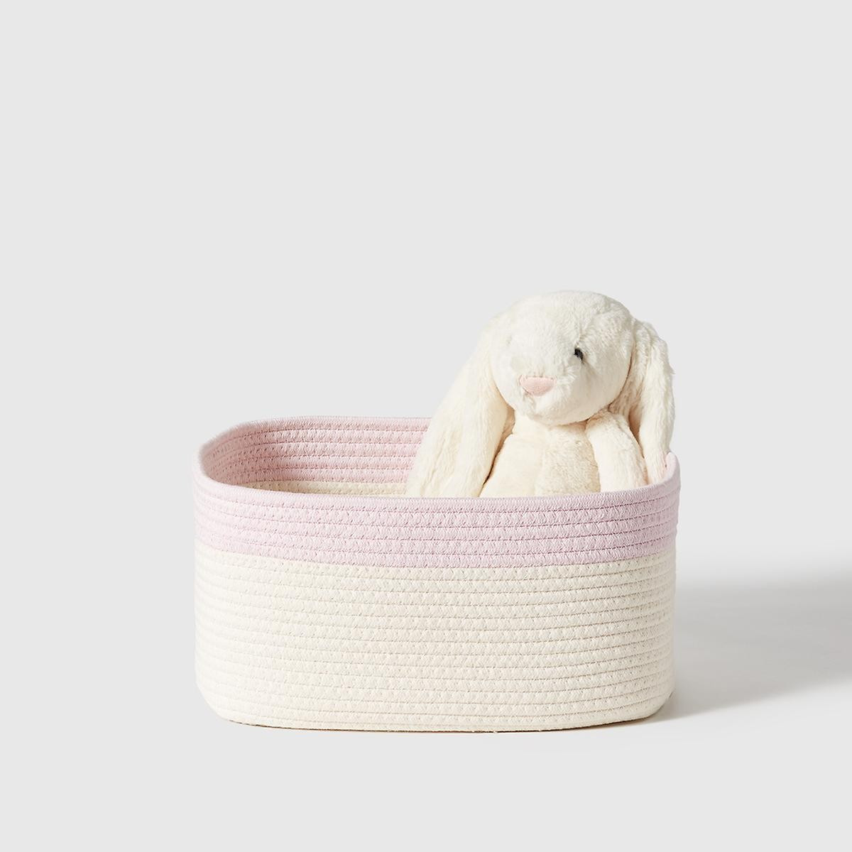 Marie Kondo Sakura Pink Kawaii Cotton Rope Bin | The Container Store