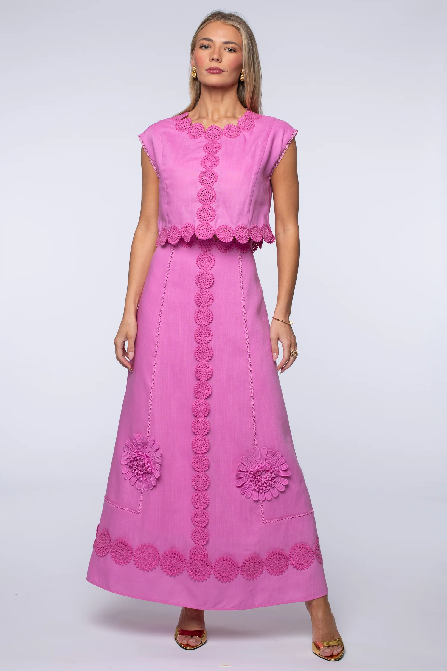 Anita Skirt in Petal | Elizabeth James The Label