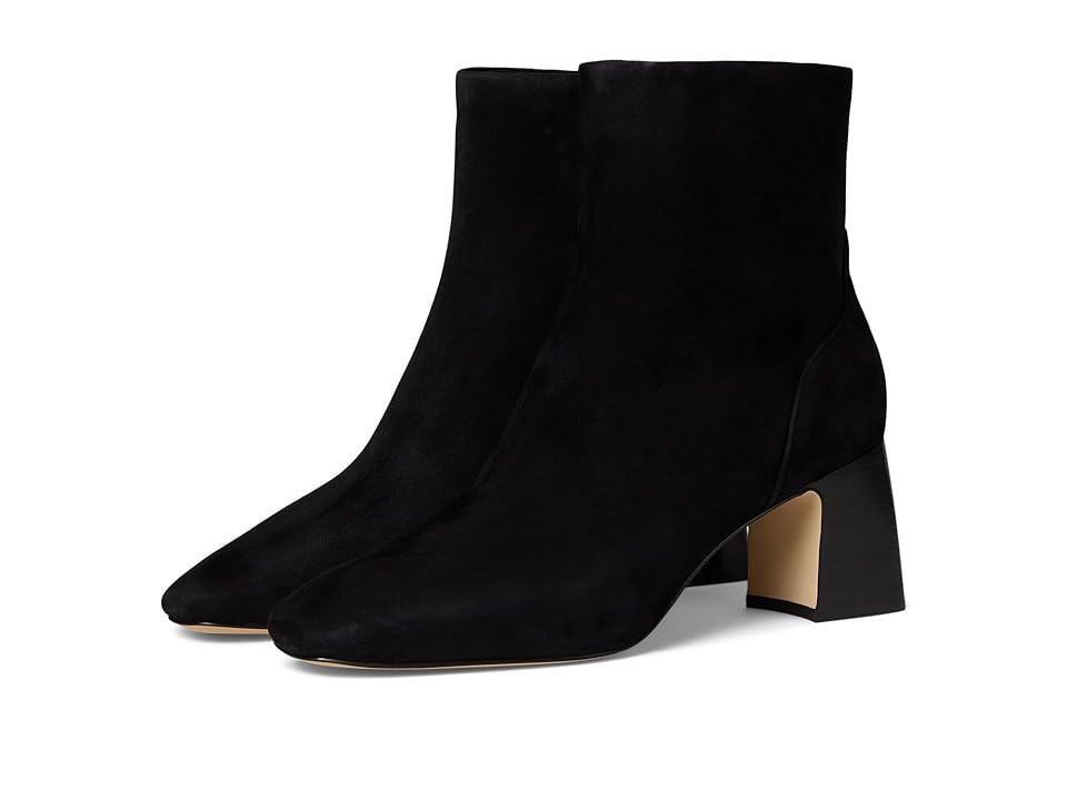 Cole Haan Gemma Dress Booties Women's Boots Black Suede : 10 B - Medium, Leather | Zappos