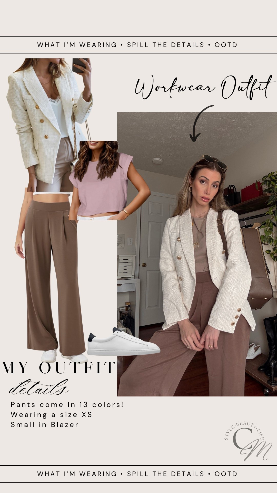 Workwear inspo!
I love these pants. Wearing a size XS











Workwear
Wear to work
Spring fashion
Spring inspo
Trousers
Blazer 

#LTKWorkwear #LTKSaleAlert #LTKStyleTip