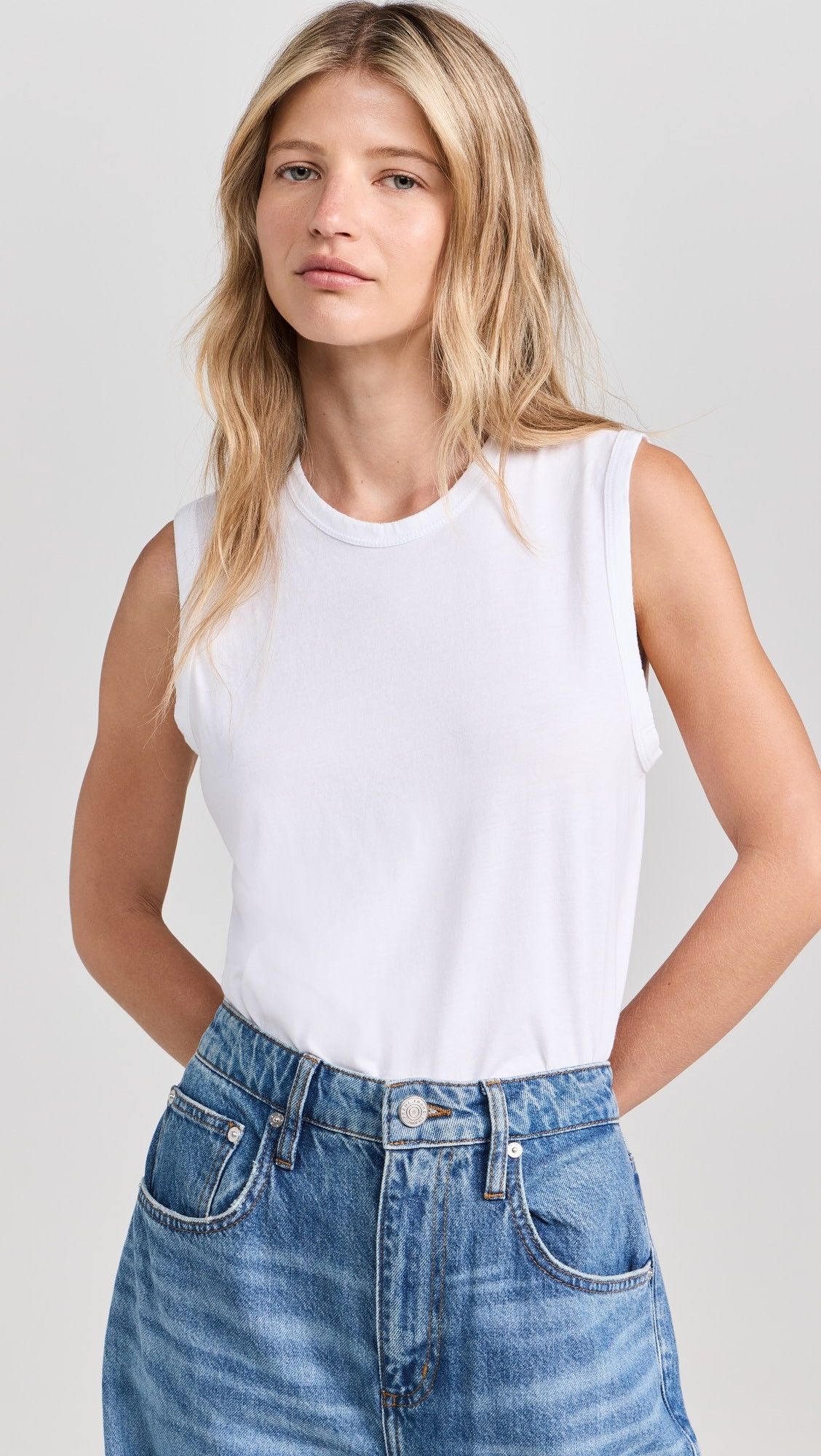 Sleeveless Tee | Shopbop