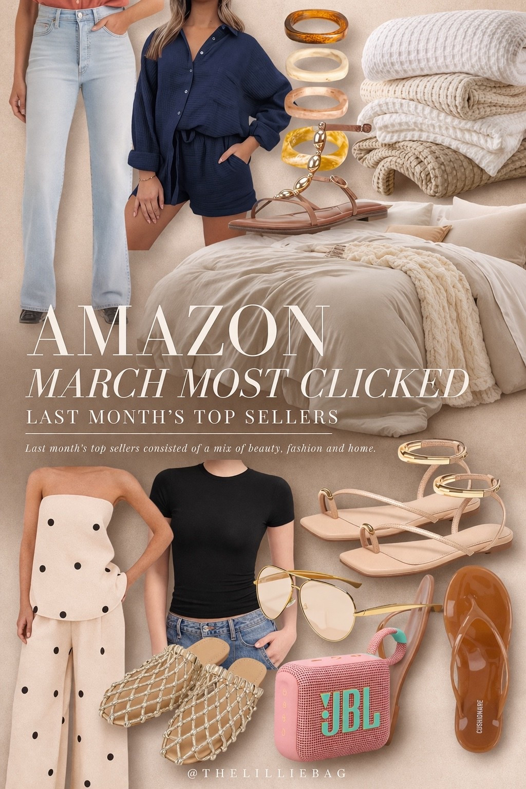 Amazon most clicked items ✨✨✨!

What’s trending on the store front  



Spring outfit. Spring 2026. Bedding. Bedroom. Sandals. Denim. Jeans. 



#LTKHome #LTKSaleAlert #LTKSeasonal