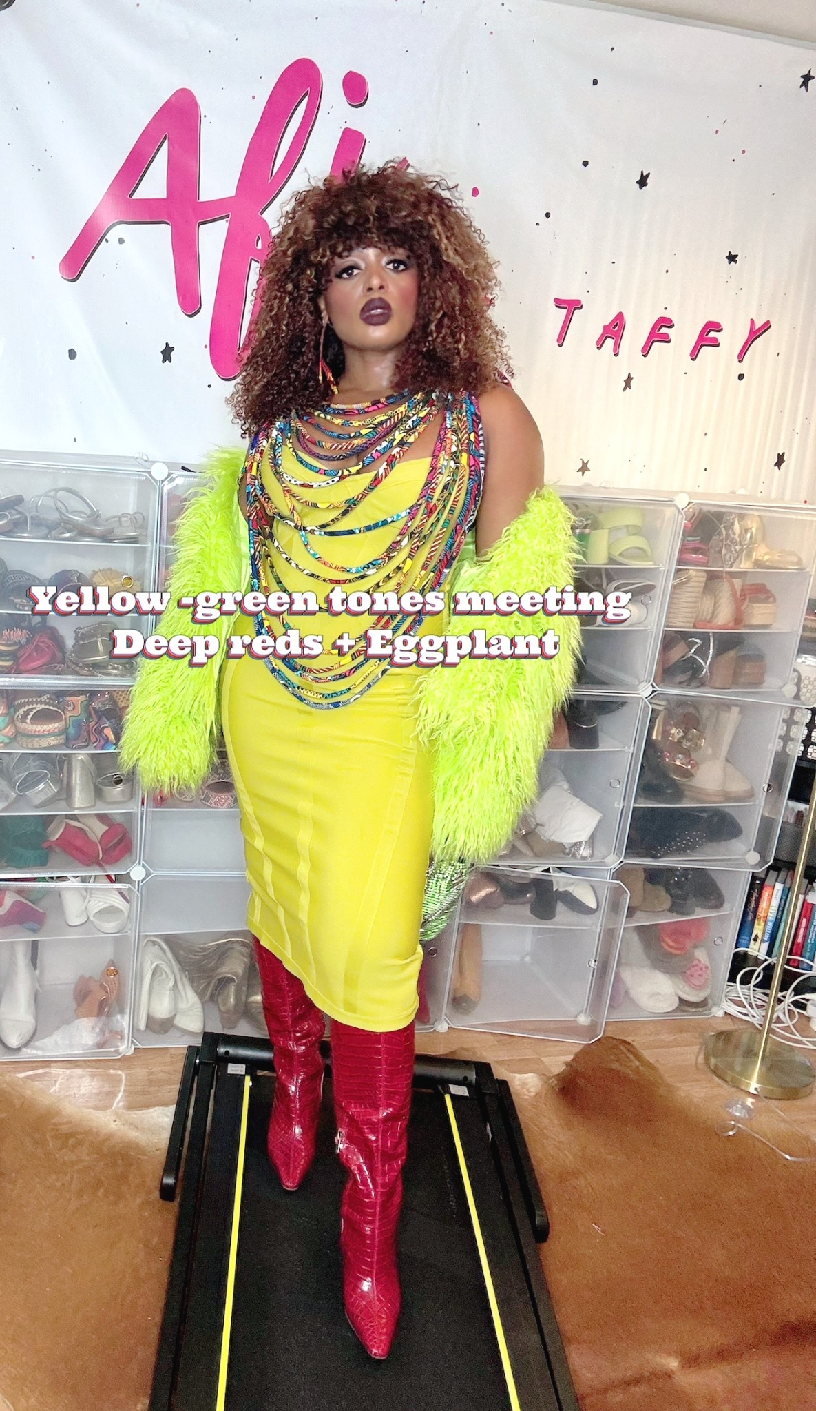 Fall Boots 🍂 Fall’s color story just got bolder. 💛💚❤️💜

This Autumn, it’s all about unexpected pairings — think Yellow-Green tones (lime, chartreuse) meeting deep reds, with hints of yellow & eggplant to create rich contrast and depth.

These hues don’t whisper Fall — they announce it. Together, they create an astounding effect — vibrant yet grounded, moody yet full of life. Perfect for fashion, beauty, or even your home color palette this season.

✨ Try pairing lime with merlot, or chartreuse with eggplant for that chic, editorial pop.

#AutumnPalette #FallColorStory #StyleInColor #BoldFallHues #FashionColorTrends #ChartreuseDreams #FallStyleInspo

#LTKOver40 #LTKHalloween #LTKSeasonal