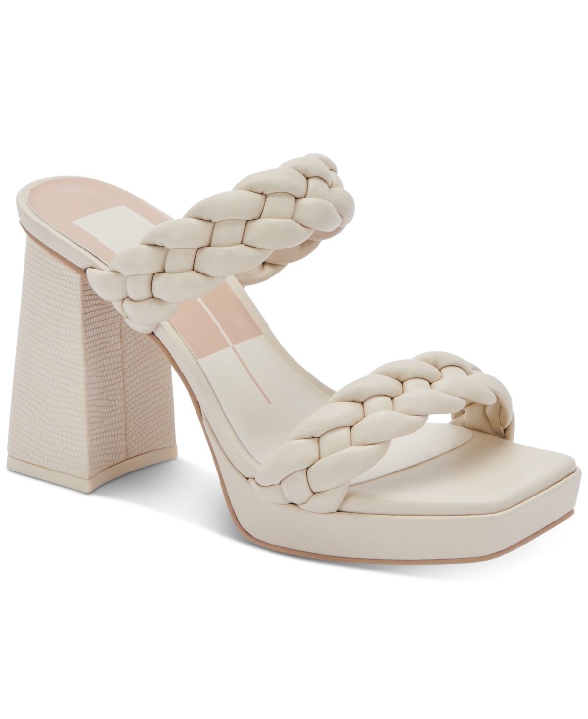 Dolce Vita Women's Ashby Braided Two-Band Platform Sandals Women's Shoes | Macys (US)