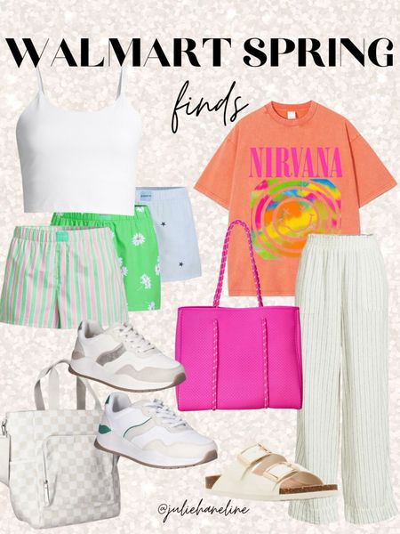 The cutest items at Walmart - Casual Spring Wear🌸

#LTKitbag #LTKshoecrush #LTKstyletip