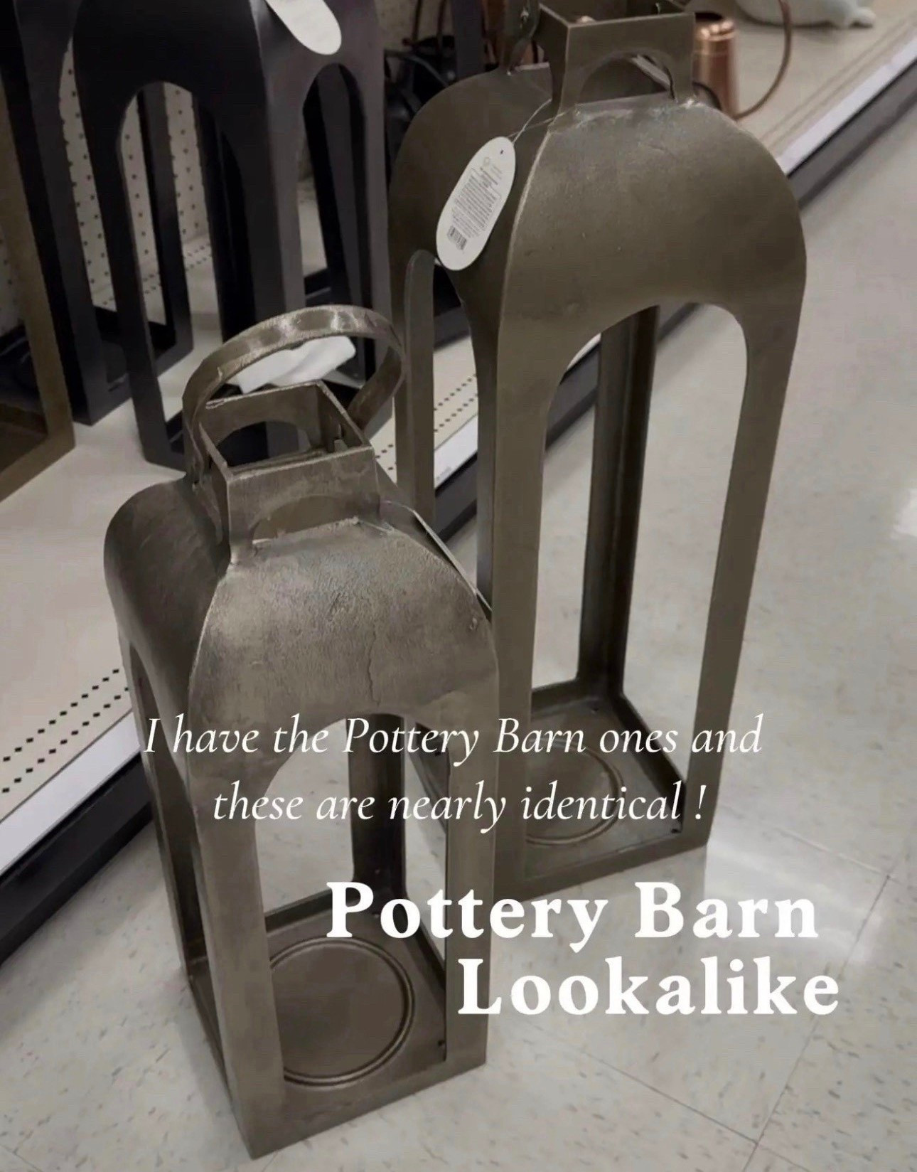 Pottery barn lookalike!!

Porch
Lantern
Home 
Decor

#LTKdayinmylife #LTKHome #LTKOver40