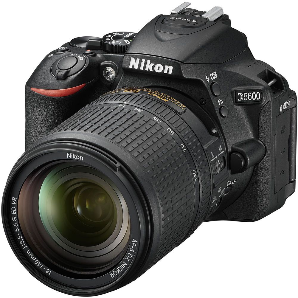 Nikon D5600 DSLR Camera with 18-140mm Lens | Walmart (US)