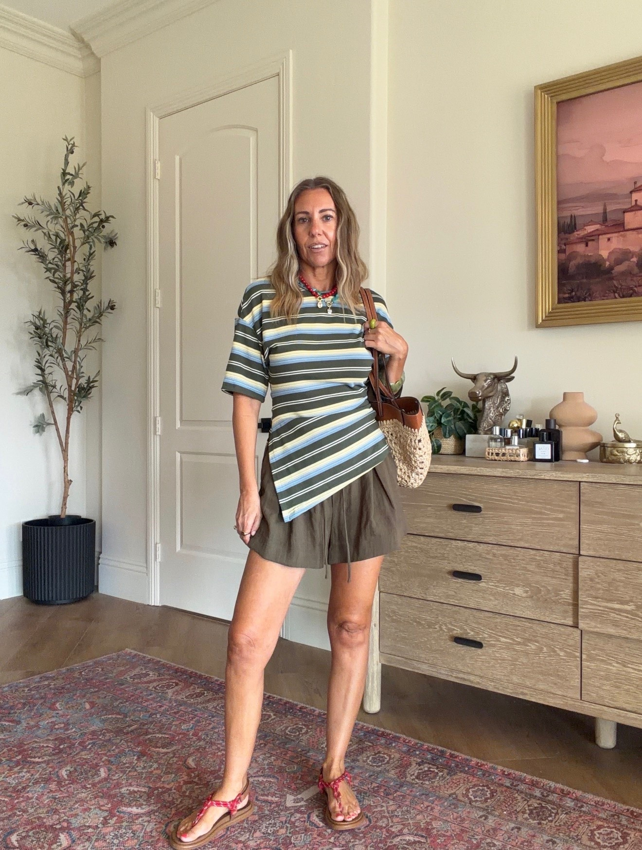 Todays outfit
Amazon top size xs
H&M shorts size xs
Casual chic style

#LTKootd #LTKSaleAlert #LTKgrwm