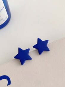 Star Design Stud Earrings | SHEIN