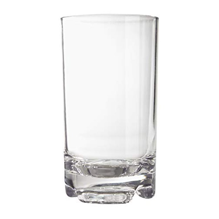 G.E.T Shatterproof Plastic Highball Cocktail Glass, 14 Ounce, BPA Free (Set of 4) | Walmart (US)