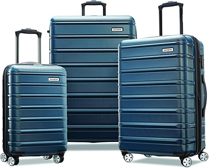 Samsonite Omni 2 Hardside Expandable Luggage with Spinner Wheels, Nova Teal, 3-Piece Set (20/24/2... | Amazon (US)