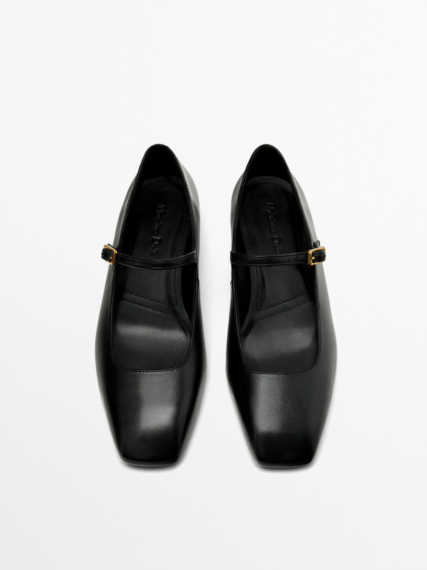 Ballerinas mit Schnalle | Massimo Dutti DE