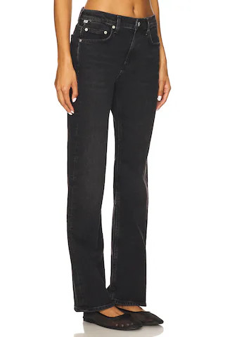 Citizens of Humanity Genova Low Rise Boot Jeans in Willow from Revolve.com | Revolve Clothing (Global)