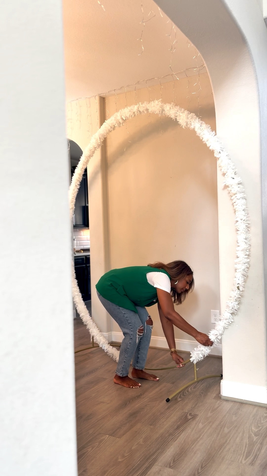 DIY Snow Globe for an interactive Christmas Party photo backdrop  

#LTKHome #LTKKids #LTKHoliday