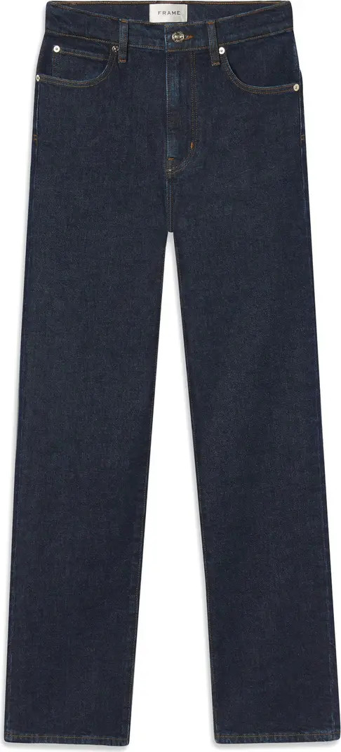 The Ruler High Waist Straight Leg Jeans | Nordstrom