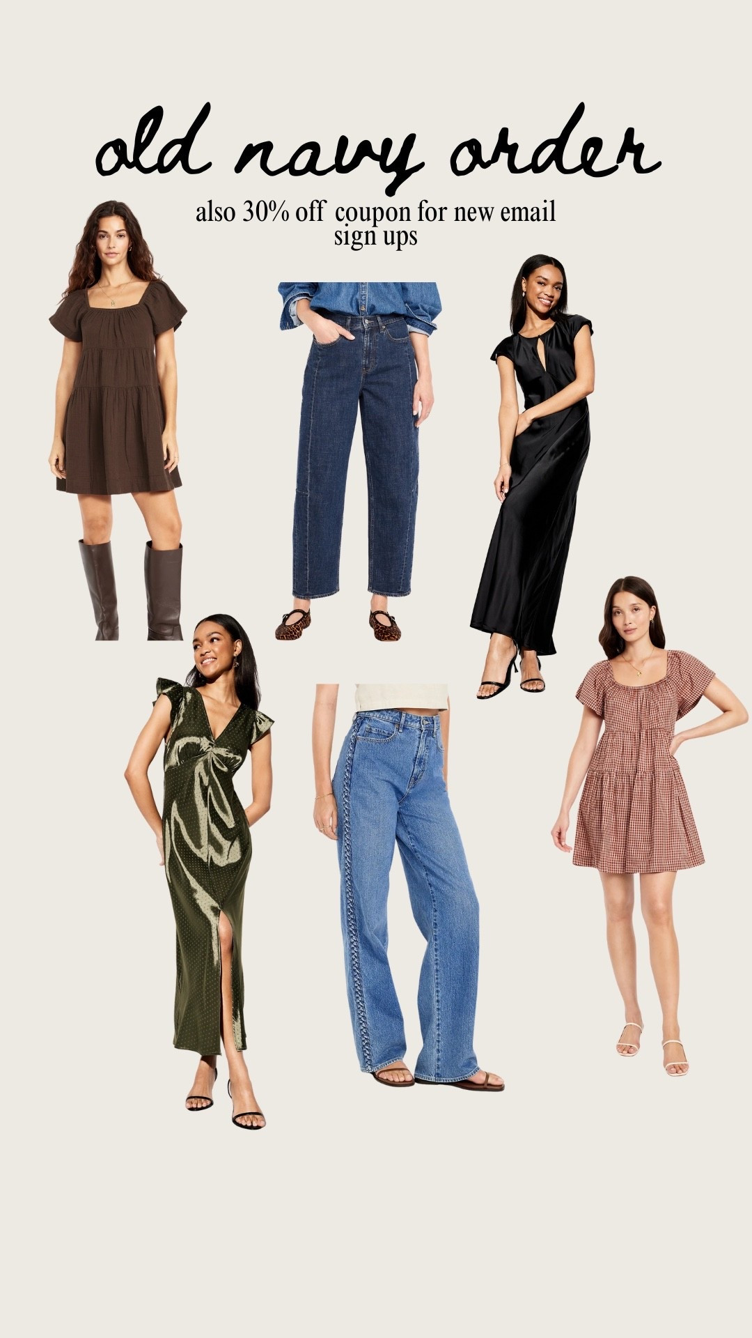My old navy order today 

#LTKSeasonal #LTKFindsUnder50 #LTKSaleAlert