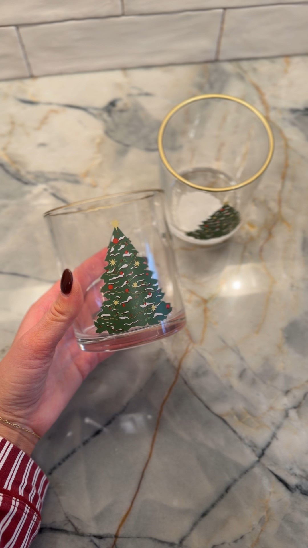 Just love these Christmas tree glasses! The gold rim is so pretty! Classic Christmas glasses for your holiday table! Would make a great gift for a host/hostess! 

Ralph Lauren Christmas, holiday cup, Christmas cup, target holiday, holiday target 

#LTKGiftGuide #LTKHome #LTKHoliday