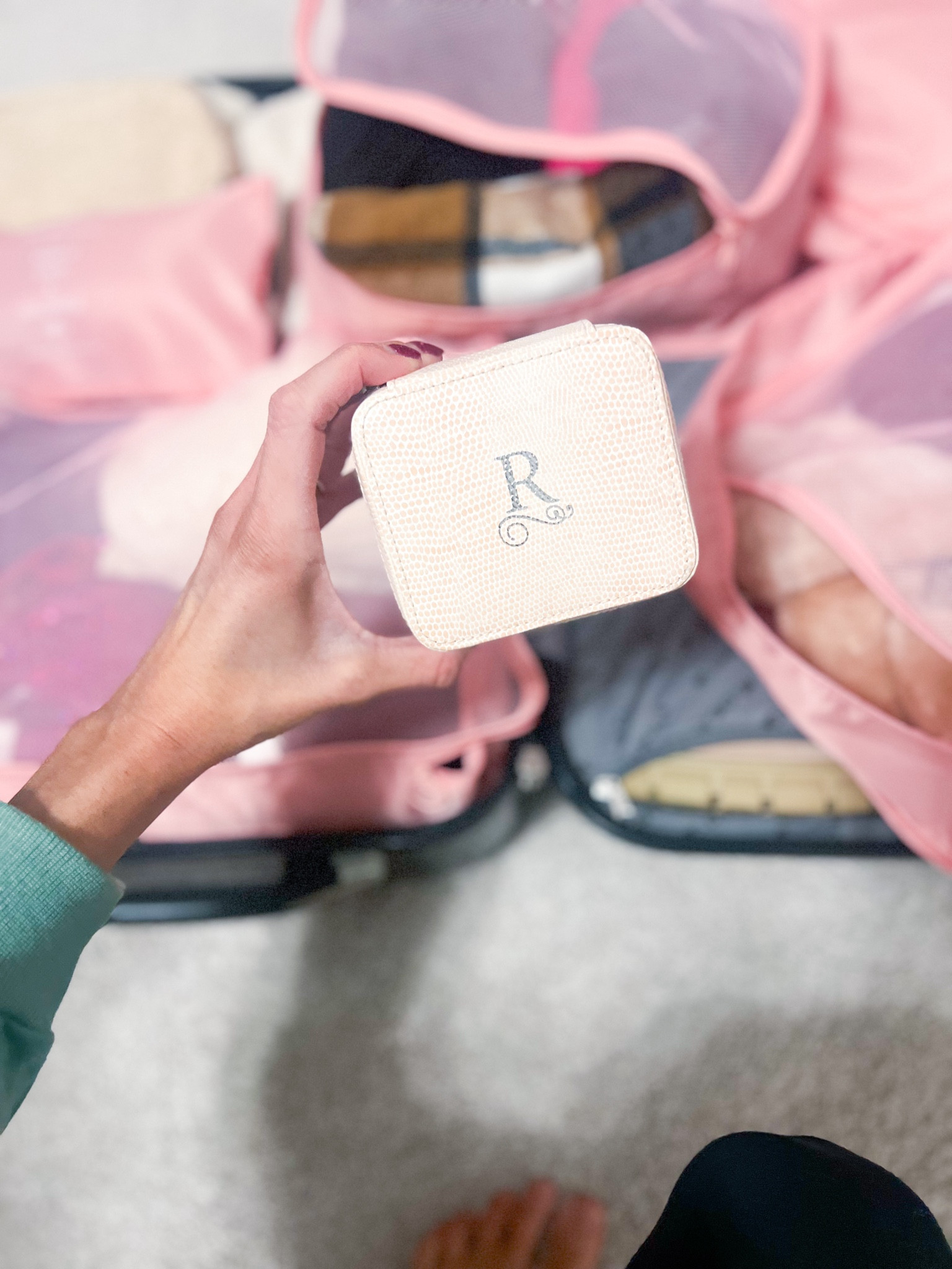 Monogram travel jewelry box 

Great gift idea!

#LTKHoliday #LTKU #LTKover40 #LTKtravel 

#LTKfindsunder50 #LTKstyletip #LTKGiftGuide