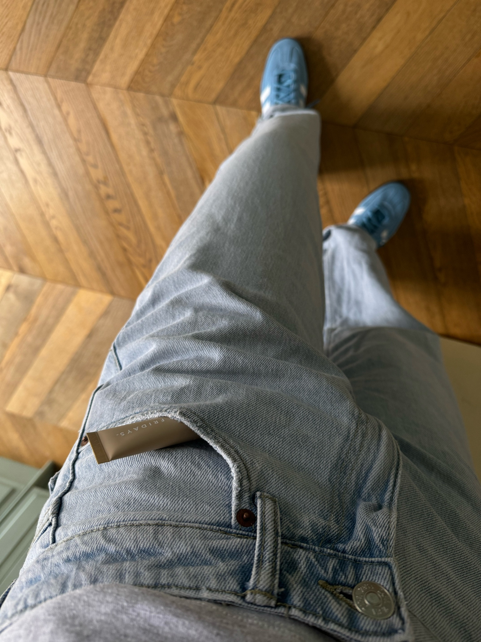 The best lip balm of all time🫶🏼 summer Fridays lip balm, grwm, lip balm, baggy jeans, spring, adidas spezial, light blue trainers, capsule wardrobe spring, laidback look, UK 

#LTKeurope #LTKbeauty #LTKstyletip