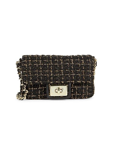 Karl Lagerfeld Paris Agyness Boucle Crossbody on SALE | Saks OFF 5TH | Saks Fifth Avenue OFF 5TH