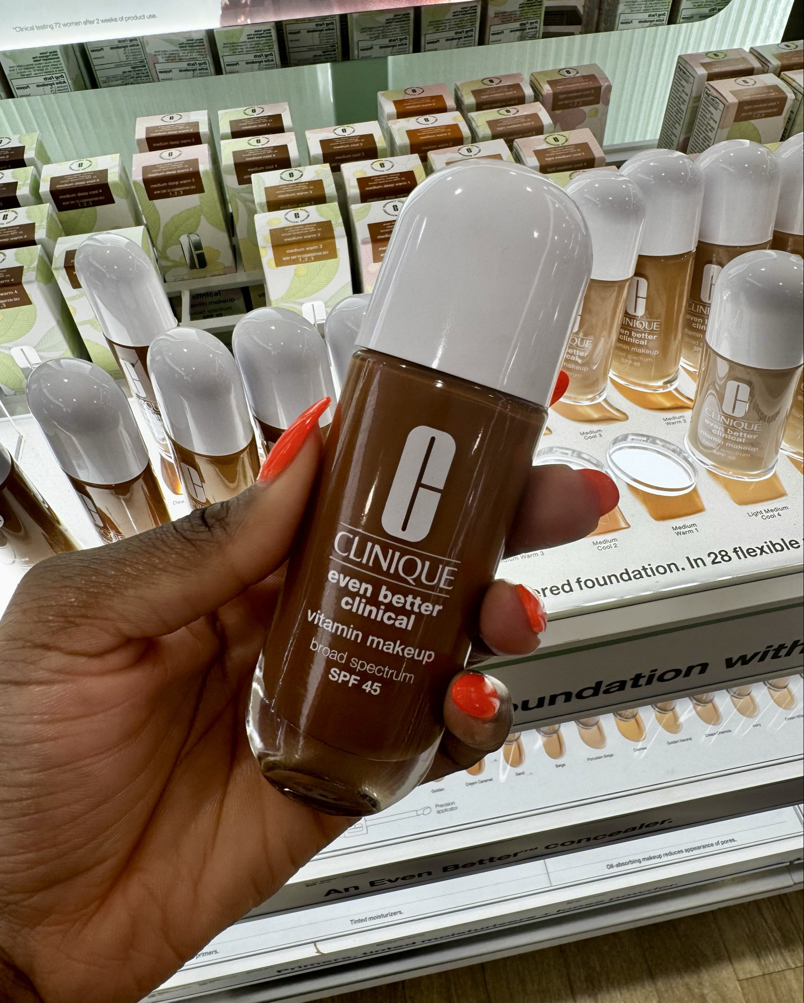 My Clinique Even Better Clinical Light Foundation Shade: Deep Cool 1 ✨