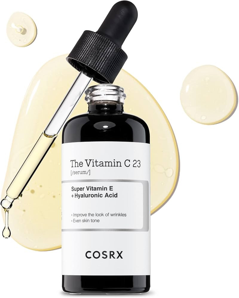 COSRX Pure Vitamin C Serum with Vitamin E & Hyaluronic Acid, Brightening & Hydrating Facial Serum... | Amazon (US)