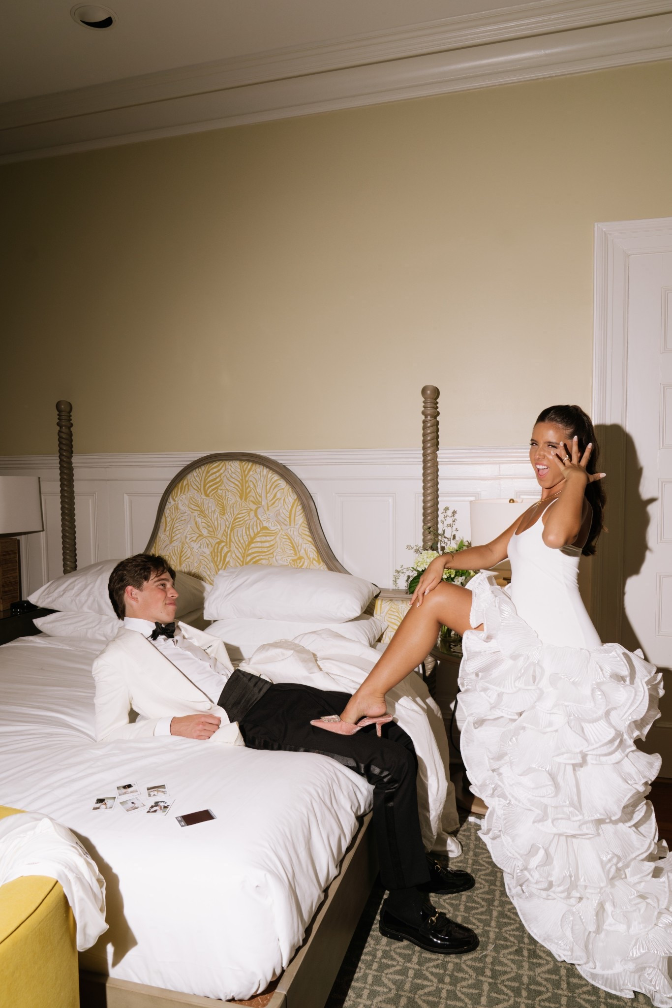 The coolest 2nd wedding look!
