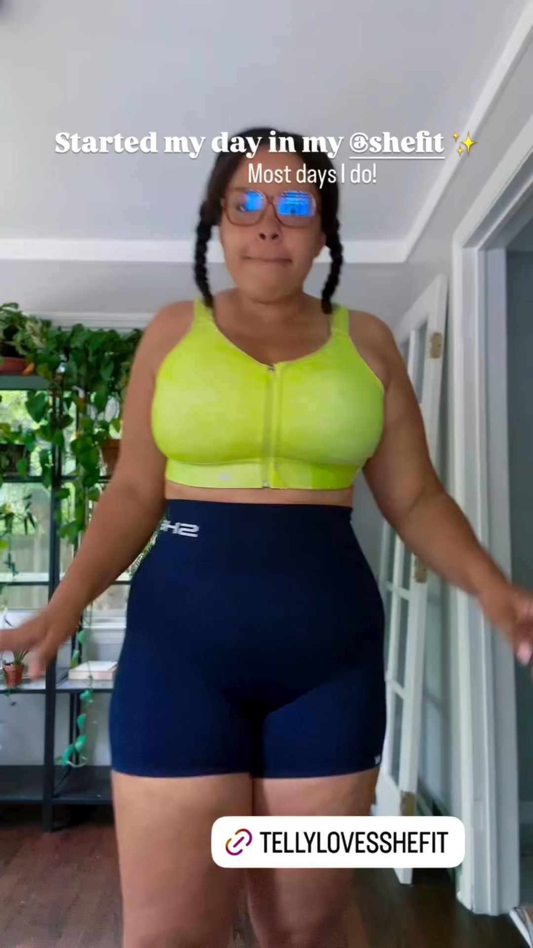 Started my day in my @shefit ✨ Most days I do!