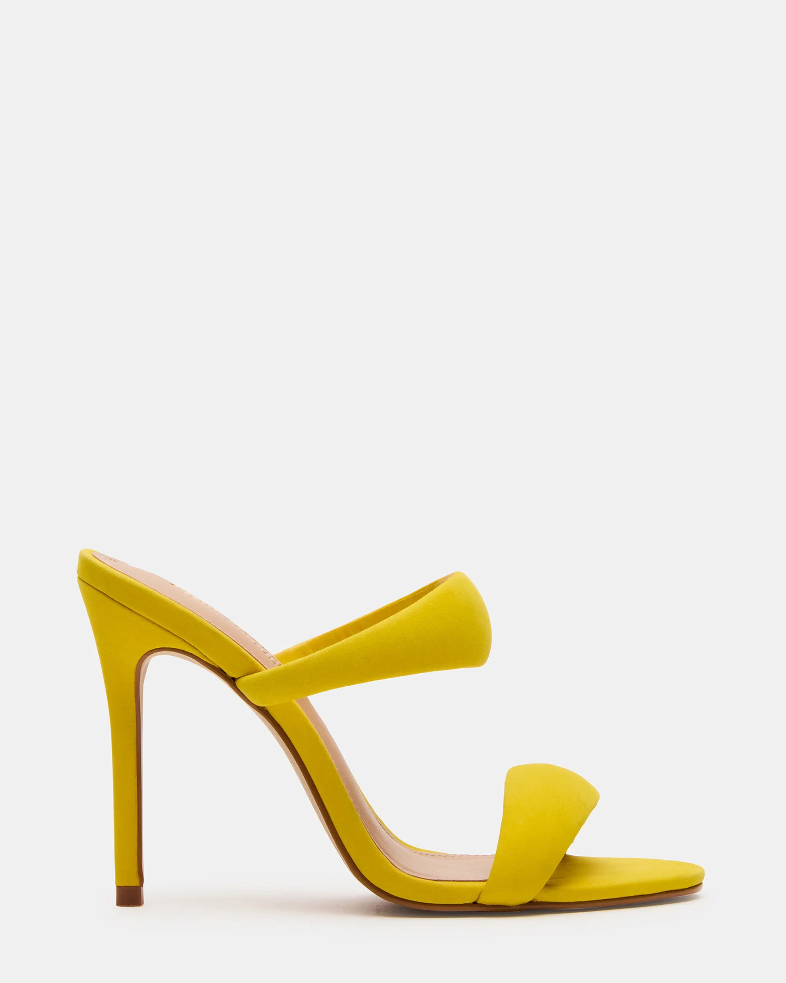 Steve Madden Women's Saturn Mule Heels - Yellow - Size 9 - Leather | Steve Madden (US)