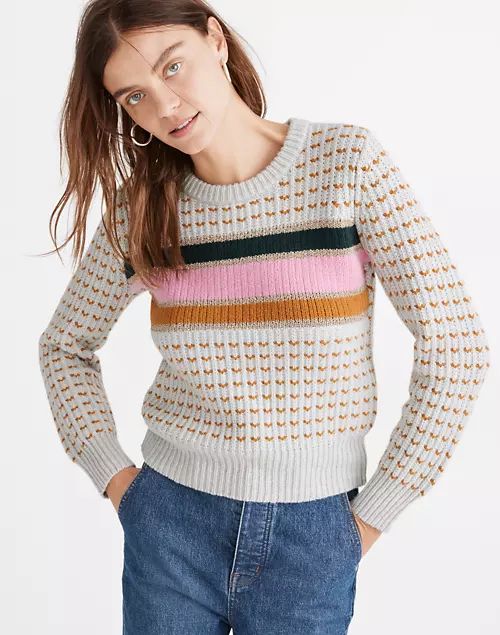 Striped Barfield Sweater | Madewell