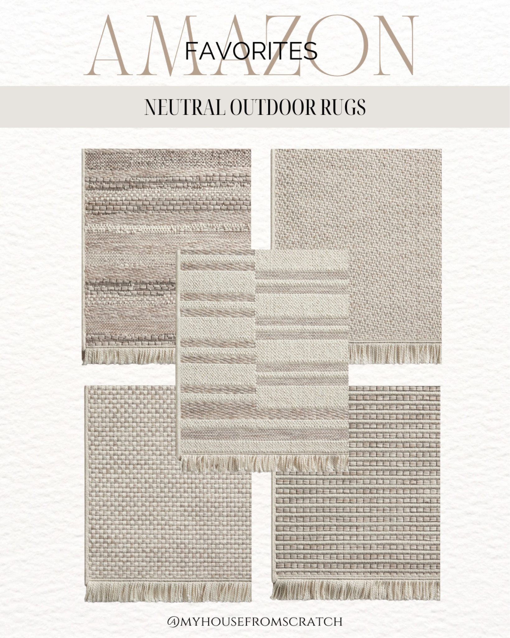 Amazon favorites, Amazon outdoor rugs, outdoor neutral rugs, 

#LTKsalealert #LTKhome #LTKstyletip