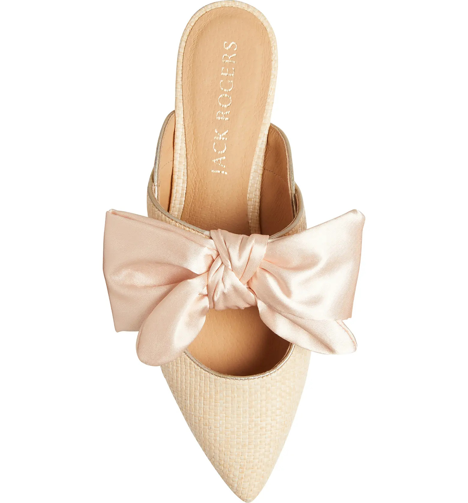 Jack Rogers Heidi Bow Pointed Toe Mule | Nordstrom | Nordstrom
