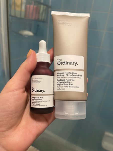 my favorite skincare essentials from the ordinary - face moisturizer and product for a chemical peel 




#LTKunder50 #LTKbeauty #LTKFind