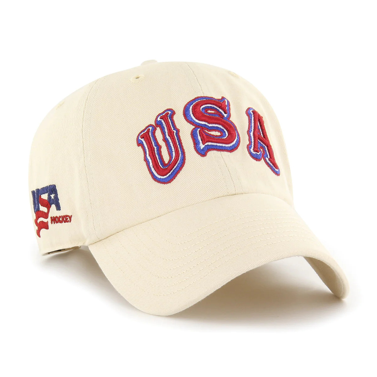 USA HOCKEY VINTAGE 1968 SCRIPT '47 CLEAN UP | '47Brand