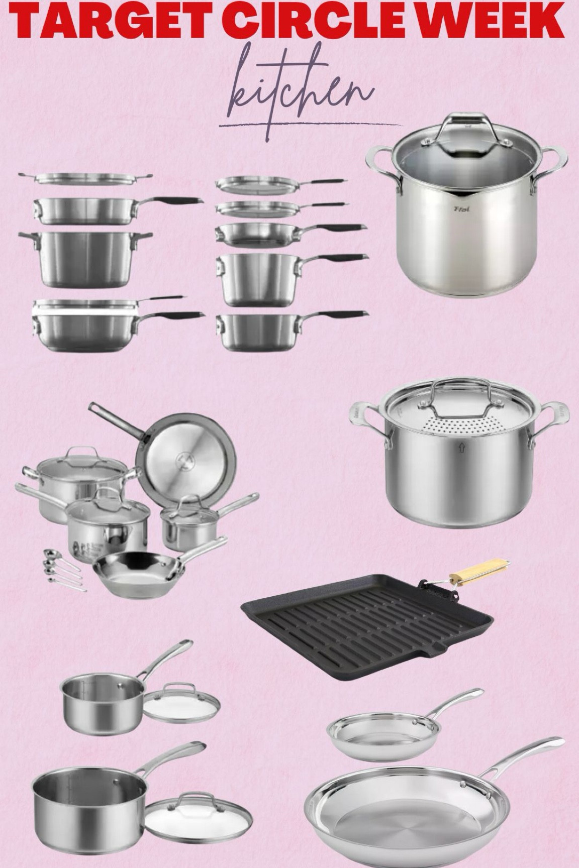 Non-Toxic pots and pans a part of Target Circle Week! 