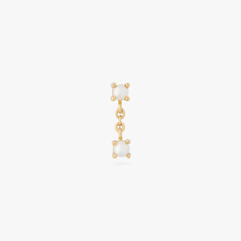 Pearl Dangle Stud | Studs