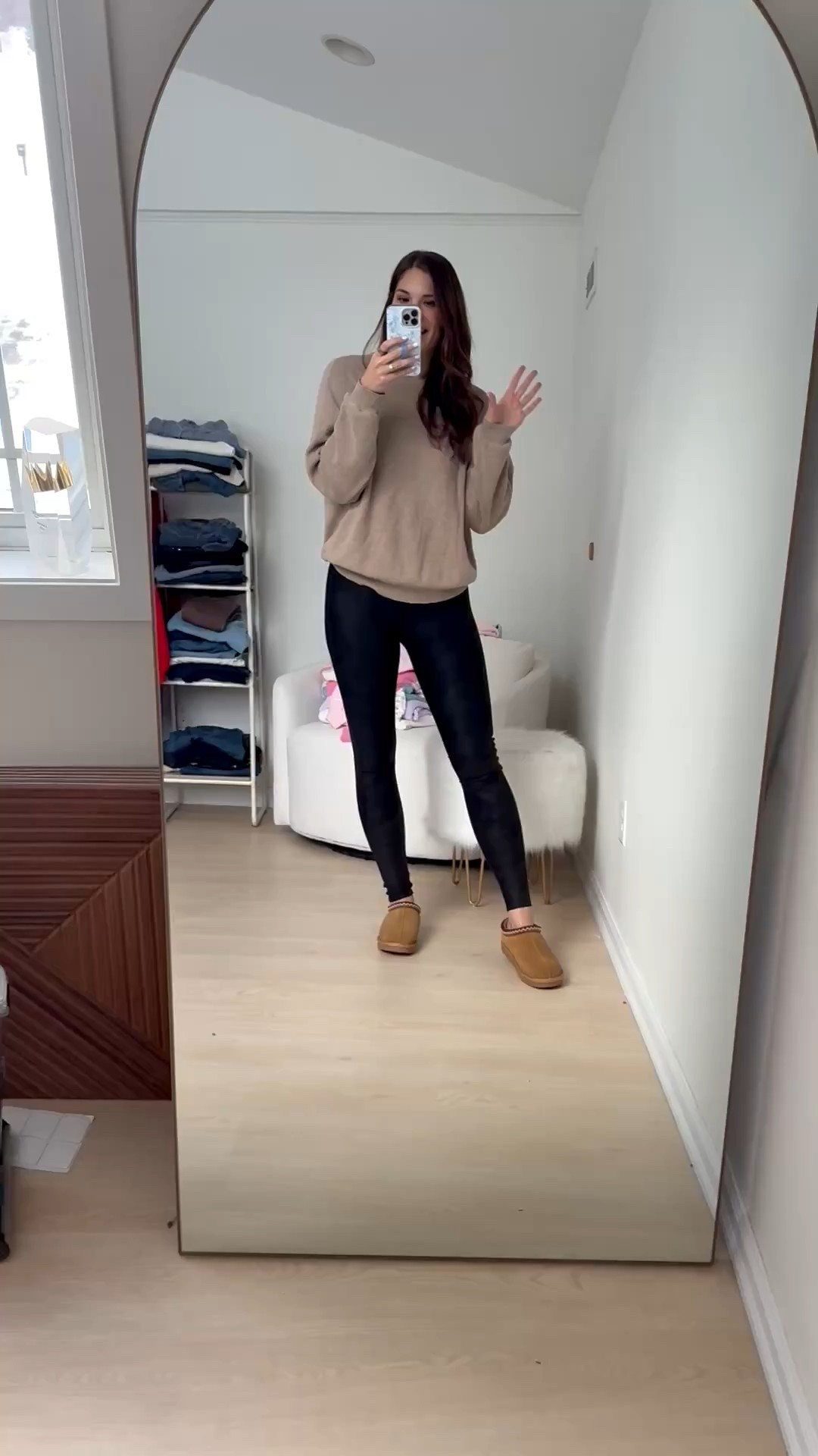 You guys!! These Spanx fleece lined faux leather leggings are only $24 with code MSTANGXSPANX. Go up a full size-I do xl tall! These leggings are so cute and can be dressed up or down. 

Spanx, Leggings, Faux leather, Shiny leggings , Everyday Clothes, Tall girl leggings, Tall girl outfits, Stang and co 



#LTKootd #LTKSeasonal #LTKTall