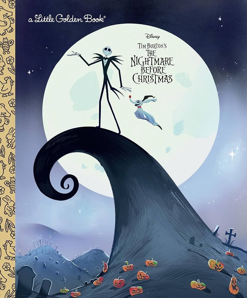 Tim Burton's The Nightmare Before Christmas (Disney) (Little Golden Book) | Amazon (US)