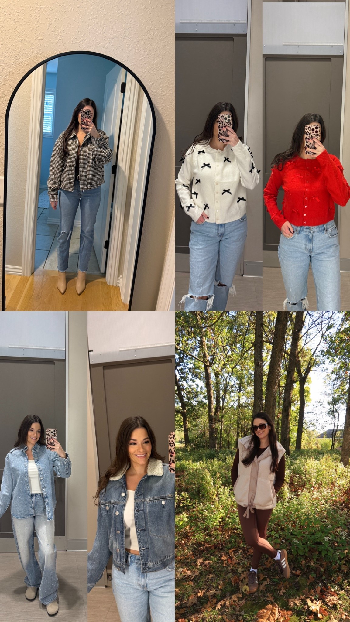 Everything is on major sale today! A few of my favorite most recent finds

Denim jacket, sherpa vest, bow sweater, bow cardigan, holiday outfits, brown jacket, gingham jacket, 

#LTKSaleAlert #LTKCyberWeek #LTKGiftGuide