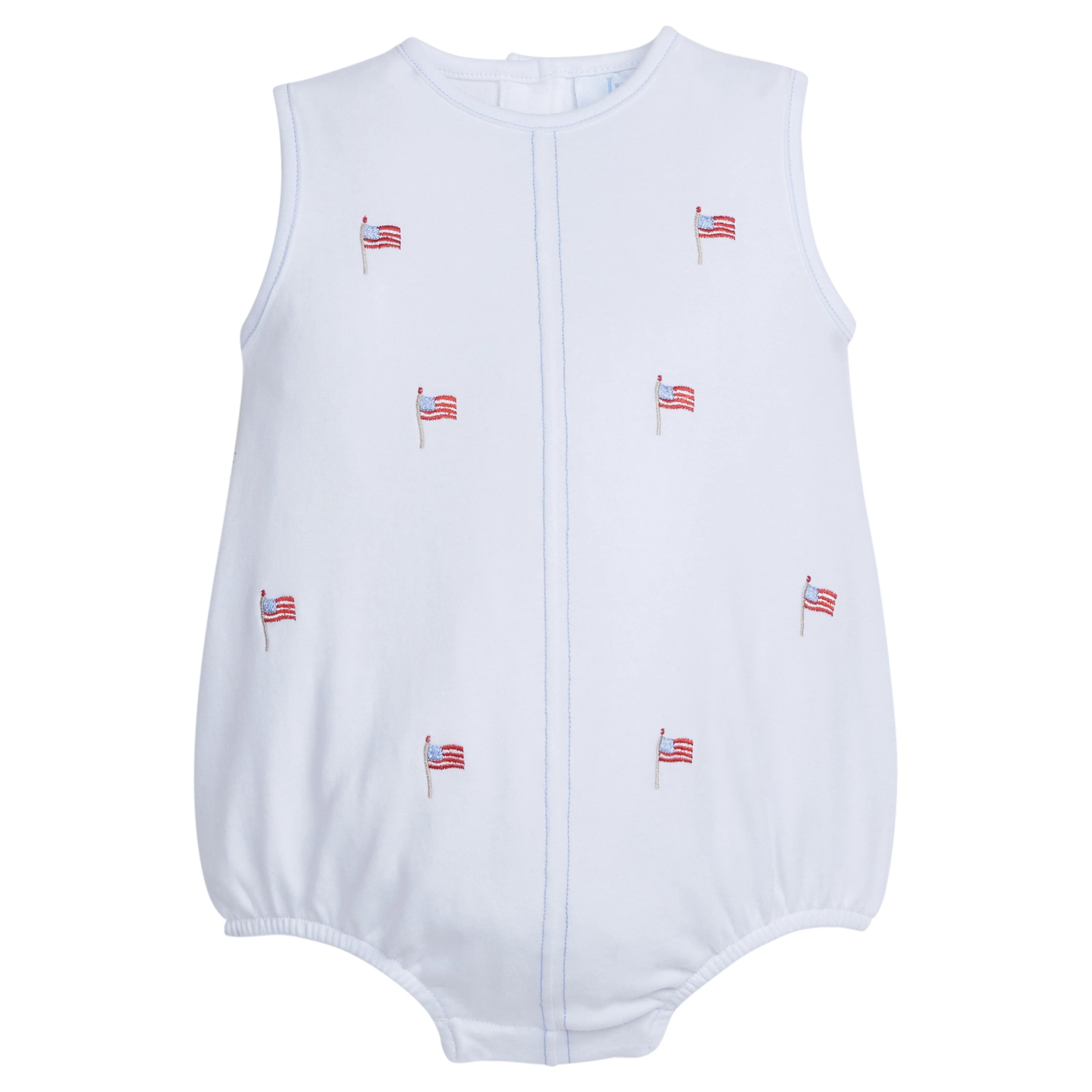 Baby Boy Smocked Bubble in Cheekwood Plaid | Little English