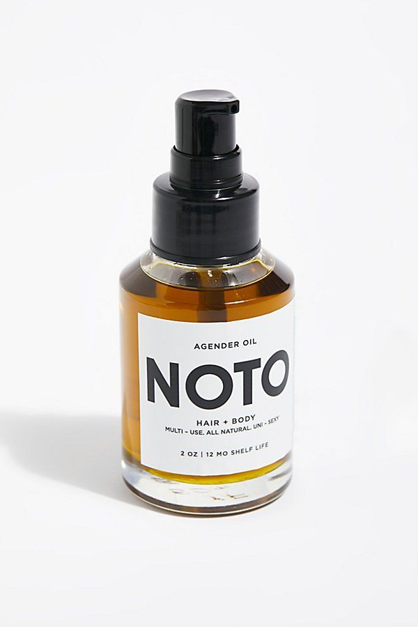 NOTO Agender Oil by NOTO at Free People, Oil, One Size | Free People (Global - UK&FR Excluded)