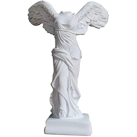 Greek Statue Decor Victory Goddess Greek Art Statues for Home Decor Living Room Office Ornaments Rom | Amazon (US)