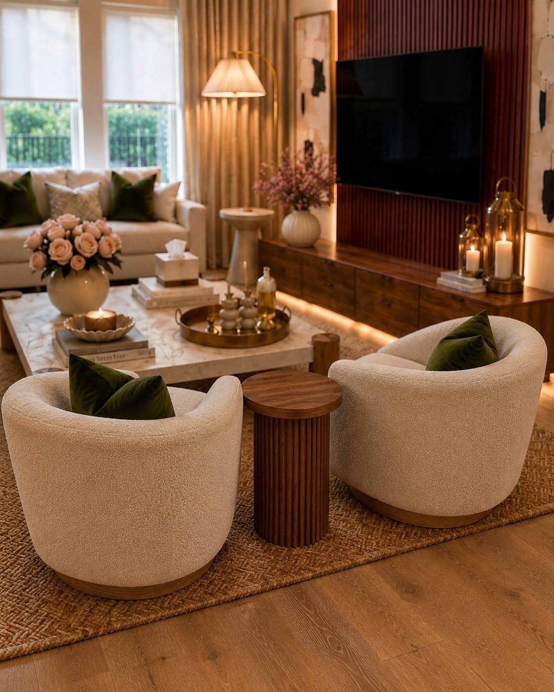Modern cozy living room that’s perfect for fall.

#LTKHome #LTKSaleAlert #LTKSeasonal