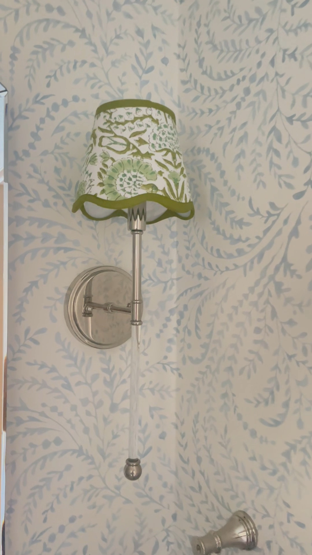 Yes, they’re Amazon! 🙌🏻 

I swapped my plain white lampshades for these blockprint shades and the bathroom instantly feels more elevated and custom. Same sconces, totally different look—and such an easy upgrade for that designer feel without the designer price! 

Like & reply SHOP for info ✨ 

Amazon home, Amazon finds, blockprint lampshades, bathroom refresh, designer look for less, budget friendly decor, grandmillennial style, powder room makeover, home decor, coastal home 

#AmazonFinds #DesignerLookForLess #BathroomDecor #Blockprint #GrandmillennialStyle #PowderRoom #AffordableDecor #AmazonHome #HomeDecor