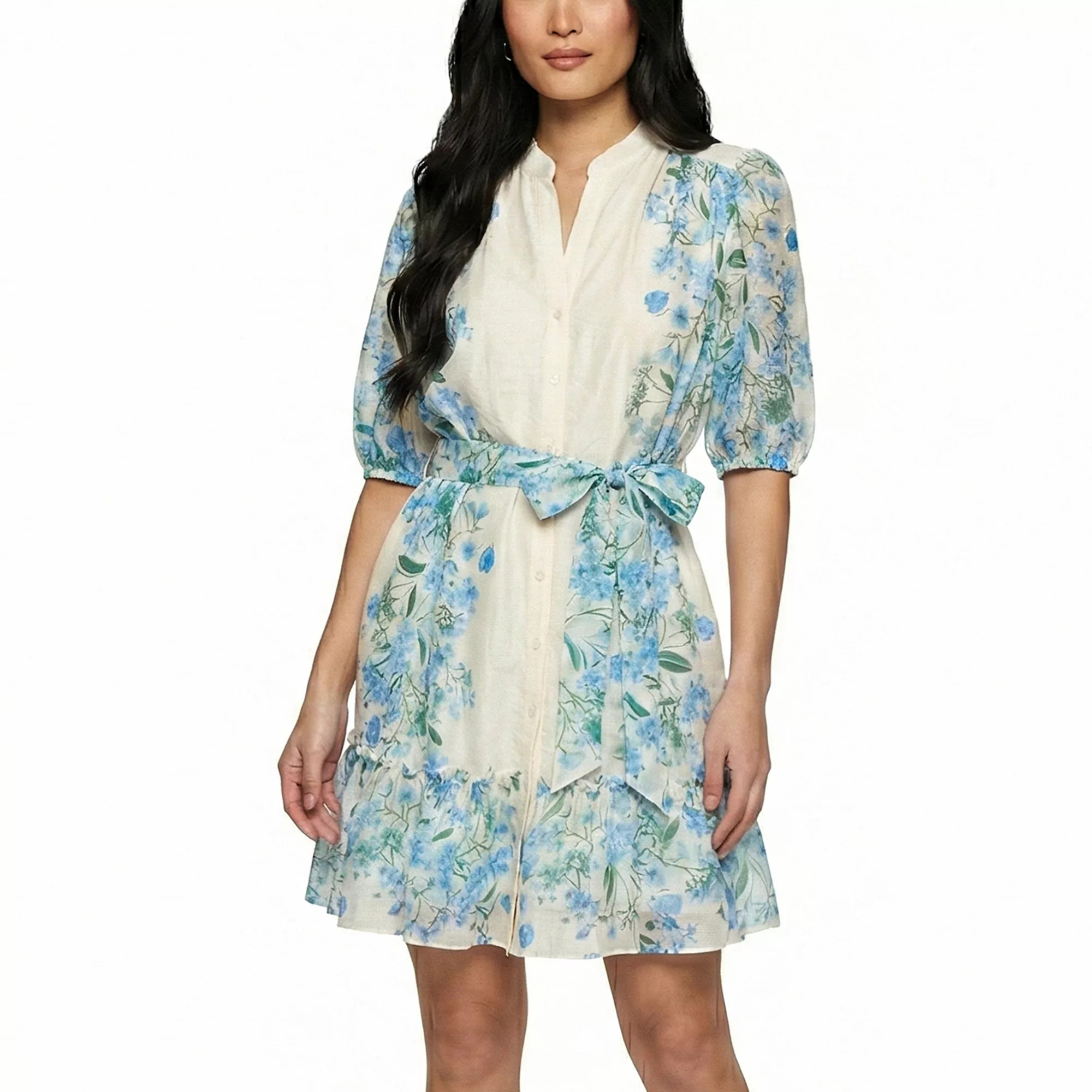 Women's Taylor Floral Button Front Shirt Dress | Kohl's