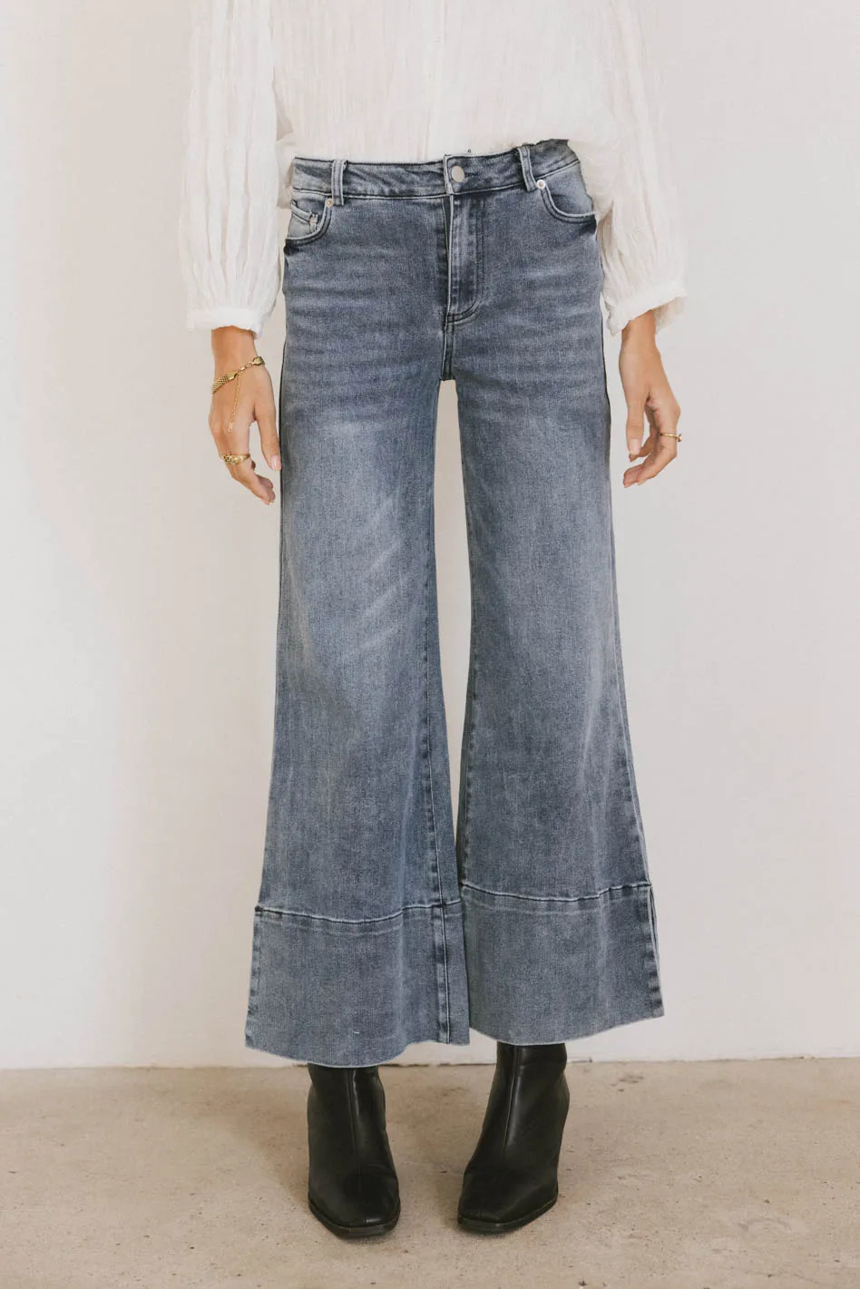 Hala Wide Leg Jeans | Böhme US