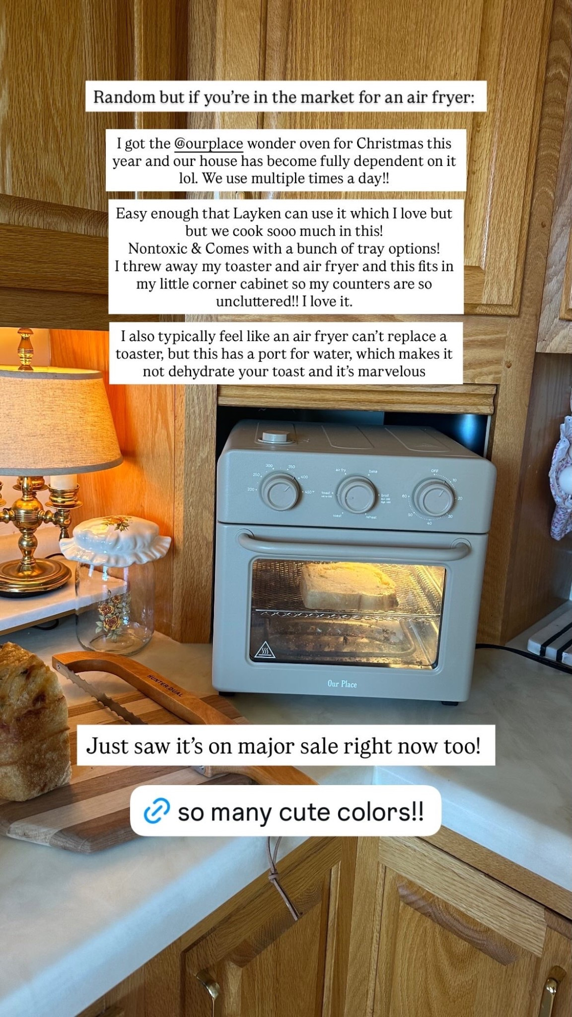 Our place wonder oven is on major sale right now! 

#LTKSaleAlert #LTKfoodie #LTKHome