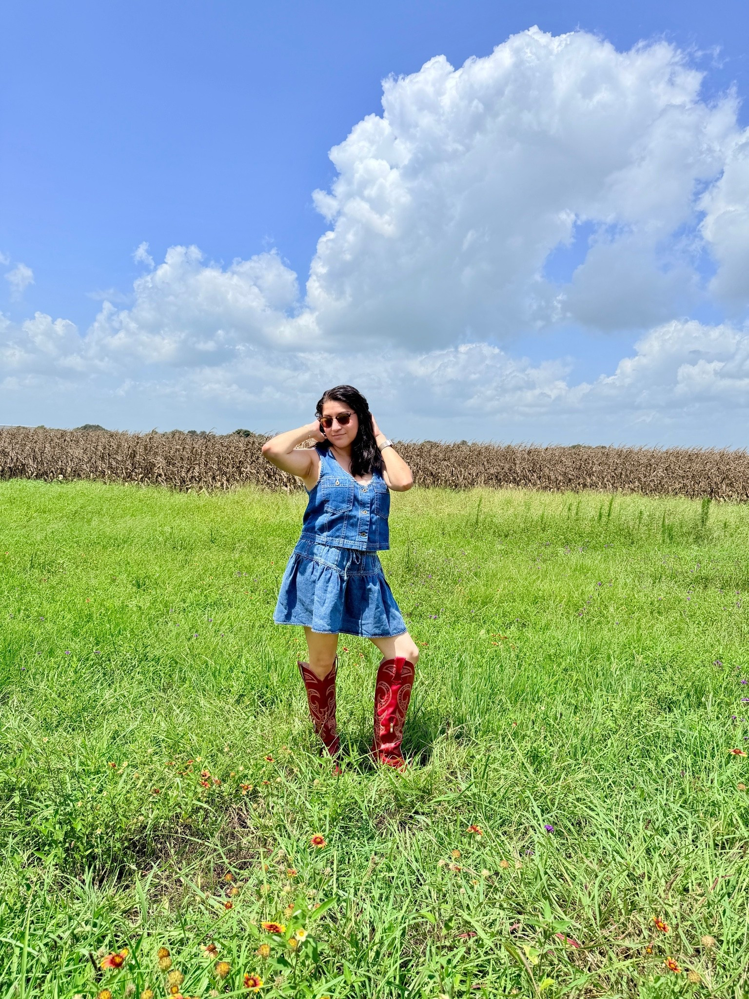 This Walmart outfit was only $24 and it’s one of my favorite summer finds. Easy to dress up with boots or keep casual with sandals. ☀️

#LTKgrwm #LTKBeauty #LTKSaleAlert